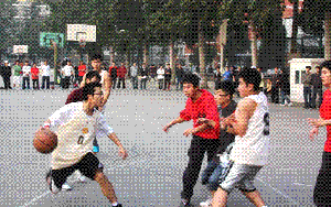 2008年同文中心篮球友谊赛